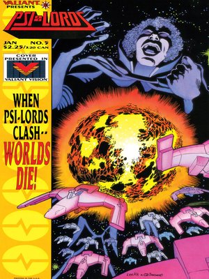 cover image of Psi-Lords (1994), Issue 5